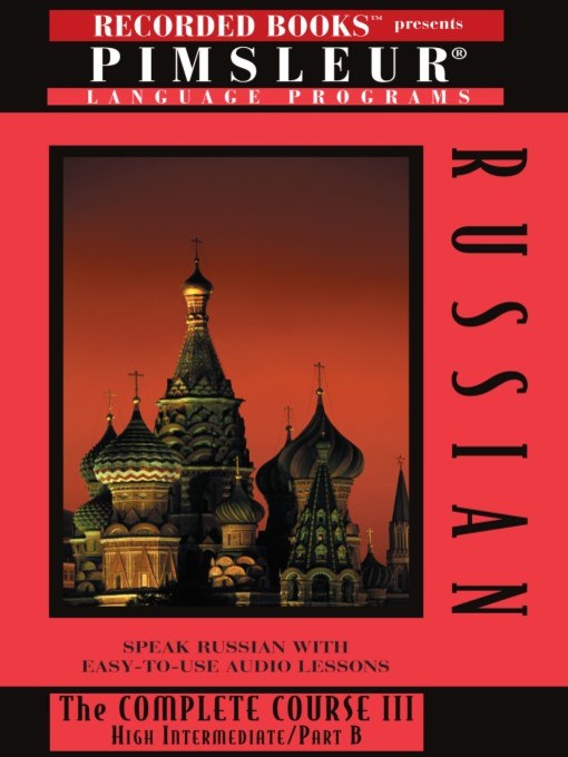 Title details for Russian IIIB by Pimsleur Language Program - Available
